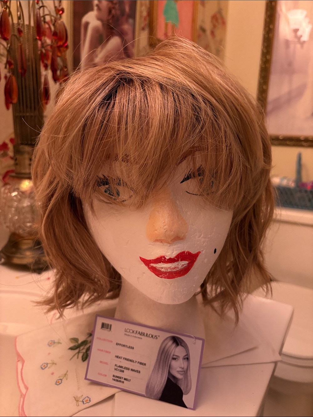 TressAllure Look Fabulous NEW Flawless Waves Wig Heat Friendly 14/26/R10